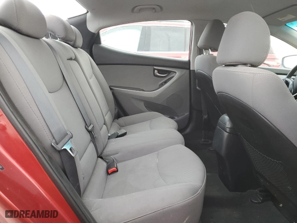 2016 Hyundai Elantra SE with VIN 5NPDH4AEXGH699419, listed as a Copart auction lot 49086175 with 129,252 mi miles and Salvage Title. Bid and sale history available at carsss.com. Image 10.