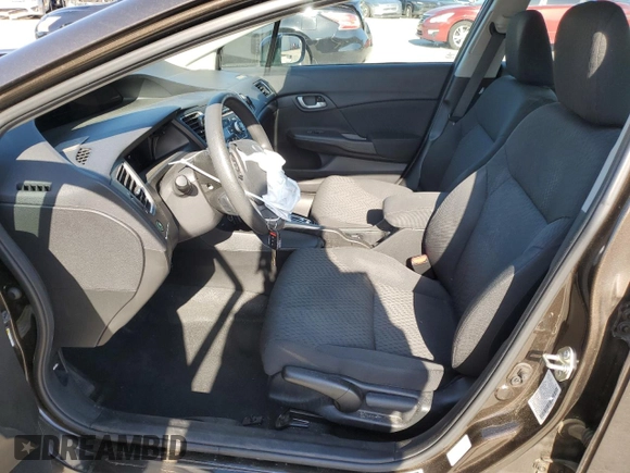 2014 Honda Civic LX z VIN 2HGFB2F54EH533010, wystawiony jako Copart lot #52859605 z przebiegiem 81 051 mil mil oraz Szkoda całkowita • Salvage title. Historia ofert i sprzedaży dostępna na DreamBid. Obrazek 7.