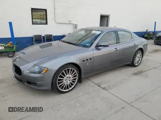 2011 Maserati Quattroporte S z VIN ZAM39JKA4B0060098, wystawiony jako Copart lot #81351144 z przebiegiem 49 060 mil mil oraz Czysty tytuł • Clean title. Historia ofert i sprzedaży dostępna na DreamBid. Obrazek 1.