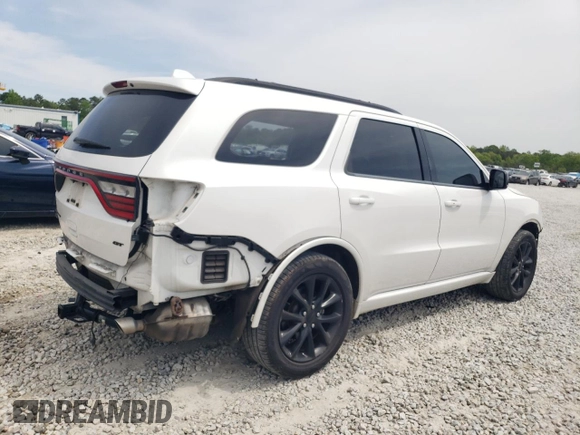 2017 Dodge Durango GT with VIN 1C4RDHDG9HC629008, listed as a Copart auction lot 52347305 with 138,752 mi miles and Salvage Title. Bid and sale history available at DreamBid. Image 3.