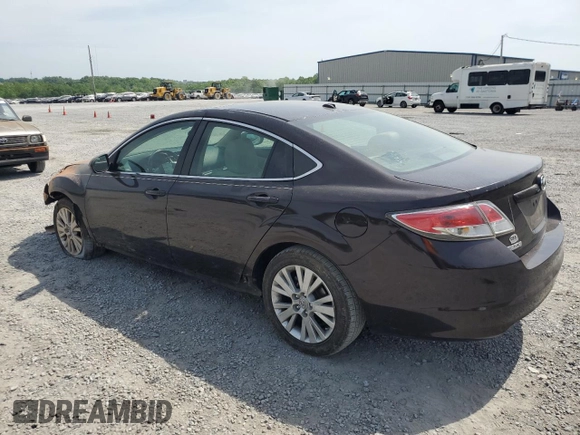 2009 Mazda 6 i Touring with VIN 1YVHP82A695M39748, listed as a Copart auction lot 55218185 with 150,813 mi miles and Salvage title. Bid and sale history available at DreamBid. Image 2.