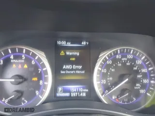 2015 Infiniti Q50 Premium with VIN JN1BV7AR4FM424012, listed as a IAAI auction lot 41821323 with 154,110 mi miles. Bid and sale history available at carsss.com. Image 7.