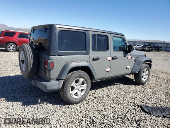 2021 Jeep Wrangler Unlimited 80th Anniversary with VIN 1C4HJXDN8MW630849, listed as a Copart auction lot 50433935 with 84,796 mi miles and Salvage title. Bid and sale history available at DreamBid. Image 3.