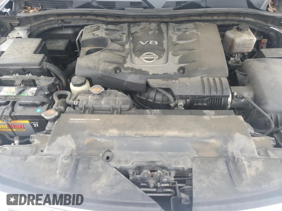 2018 Nissan Armada SL with VIN JN8AY2NC5J9550033, listed as a Copart auction lot 82569174 with 187,516 mi miles and Salvage Title. Bid and sale history available at carsss.com. Image 12.