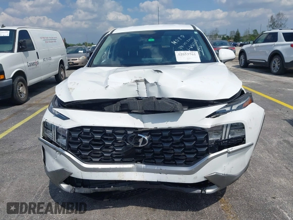 2023 Hyundai Santa Fe SE with VIN 5NMS14AJ6PH631267, listed as a IAAI auction lot 42053761 with 17,880 mi miles and . Bid and sale history available at DreamBid. Image 12.