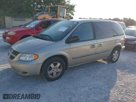 2007 Dodge Caravan SXT with VIN 1D4GP45R47B182876, listed as a IAAI auction lot 42792322 with 80,207 mi miles and . Bid and sale history available at DreamBid. Image 2.