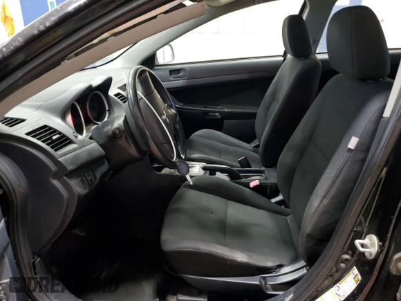 2010 Mitsubishi Lancer DE with VIN JA32U1FU5AU017835, listed as a Copart auction lot 87632195 with 122,600 mi miles and Salvage Title. Bid and sale history available at carsss.com. Image 7.