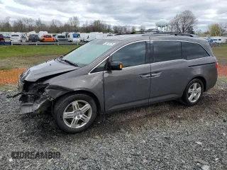 2012 Honda Odyssey Touring с VIN 5FNRL5H92CB079529, выставлен на аукционе Copart как лот 53075675 с пробегом 152 821 миль миль и Списание • Salvage title. История ставок и продаж доступна на DreamBid. Изображение 1.