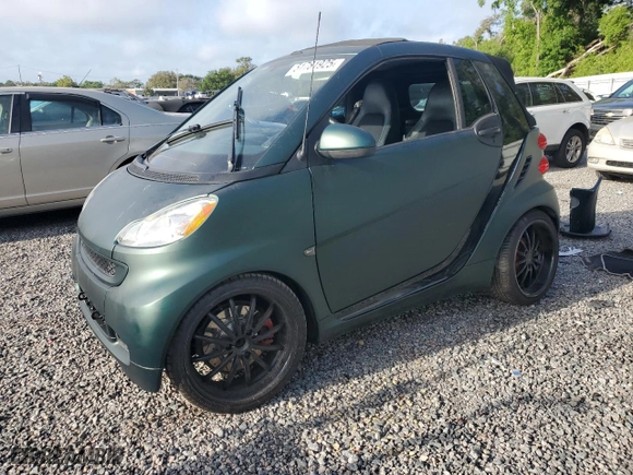 2009 Smart fortwo Passion with VIN WMEEK31X89K289001, listed as a Copart auction lot 51781925 with 79,742 mi miles and Salvage Title. Bid and sale history available at carsss.com. Image 1.