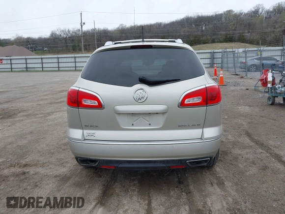 2014 Buick Enclave Leather with VIN 5GAKRBKD3EJ262561, listed as a IAAI auction lot 41972245 with 225,583 mi miles and . Bid and sale history available at DreamBid. Image 16.
