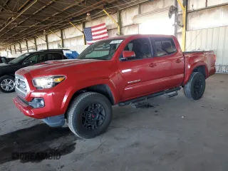 2017 Toyota Tacoma SR5 with VIN 3TMAZ5CN8HM047106, listed as a Copart auction lot 51831705 with 44,720 mi miles and Salvage Title. Bid and sale history available at carsss.com. Image 1.