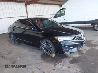 2022 Acura ILX w/Premium/A-Spec Package with VIN 19UDE2F8XNA006239, listed as a IAAI auction lot 41506703 with 82,470 mi miles. Bid and sale history available at carsss.com. Image 1.