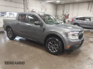 2024 Ford Maverick XLT with VIN 3FTTW8H33RRA41194, listed as a IAAI auction lot 41855691 with 21,387 mi miles and . Bid and sale history available at DreamBid. Image 1.