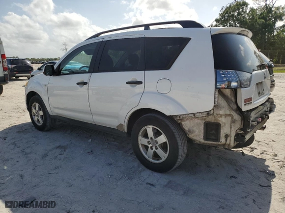 2007 Mitsubishi Outlander LS with VIN JA4MT31X77Z011292, listed as a Copart auction lot 52422345 with 250,535 mi miles and Non Repairable. Bid and sale history available at carsss.com. Image 2.