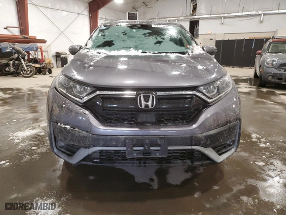 2021 Honda CR-V EX with VIN 2HKRW2H57MH644914, listed as a Copart auction lot 43771265 with 46,582 mi miles and Salvage Title. Bid and sale history available at carsss.com. Image 5.