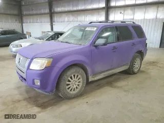 2010 Mercury Mariner Premier with VIN 4M2CN9HG4AKJ19027, listed as a Copart auction lot 72170534 with 136,170 mi miles and Salvage Title. Bid and sale history available at carsss.com. Image 1.