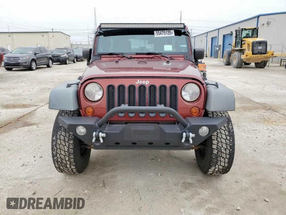 2008 Jeep Wrangler Unlimited X with VIN 1J4GA39158L569665, listed as a Copart auction lot 55475135 with 91,696 mi miles and Clean Title. Bid and sale history available at DreamBid. Image 5.