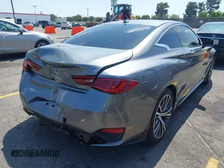 2017 Infiniti Q60 Premium with VIN JN1CV7EK5HM110549, listed as a IAAI auction lot 42136574 with 77,009 mi miles and . Bid and sale history available at DreamBid. Image 4.