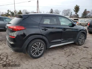 2019 Hyundai Tucson Night with VIN KM8J33AL3KU932061, listed as a Copart auction lot 88005505 with 62,692 mi miles and Salvage Title. Bid and sale history available at carsss.com. Image 3.
