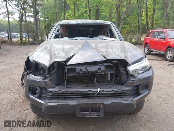 2022 Toyota Tacoma SR with VIN 3TYAX5GN1NT042099, listed as a IAAI auction lot 42081791 with 38,621 mi miles and . Bid and sale history available at DreamBid. Image 6.
