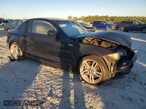2010 BMW 1 Series 135i with VIN WBAUC7C53AVK95945, listed as a Copart auction lot 76455904 with 172,990 mi miles and Salvage title. Bid and sale history available at DreamBid. Image 4.