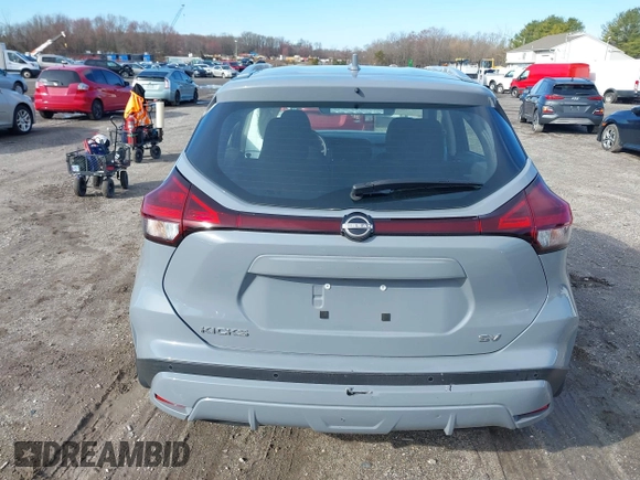 2023 Nissan Kicks SV with VIN 3N1CP5CV6PL484091, listed as a IAAI auction lot 41876944 with 10,243 mi miles and . Bid and sale history available at carsss.com. Image 15.