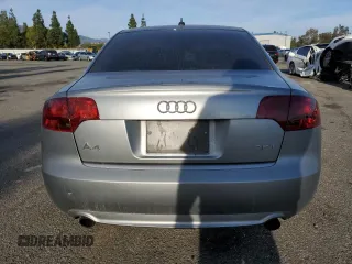 2007 Audi A4 2.0T with VIN WAUBF78E87A113423, listed as a Copart auction lot 43648765 with 114,734 mi miles and Salvage Title. Bid and sale history available at carsss.com. Image 6.