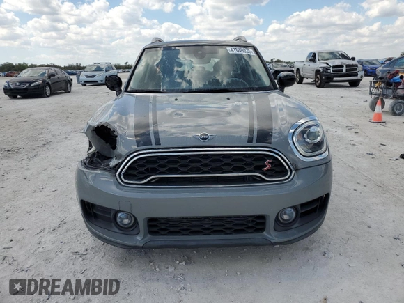 2020 MINI Countryman Cooper S with VIN WMZYW7C00L3M08829, listed as a Copart auction lot 47040025 with 25,490 mi miles and Salvage title. Bid and sale history available at DreamBid. Image 5.