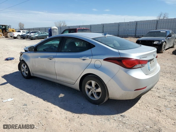2014 Hyundai Elantra SE with VIN 5NPDH4AE6EH522802, listed as a Copart auction lot 50645805 with NaN miles and Salvage Title. Bid and sale history available at carsss.com. Image 2.