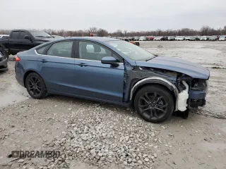 2018 Ford Fusion SE with VIN 3FA6P0T97JR249404, listed as a Copart auction lot 46704705 with 119,494 mi miles and Salvage Title. Bid and sale history available at carsss.com. Image 4.
