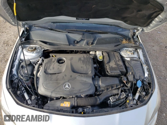 2017 Mercedes-Benz CLA with VIN WDDSJ4EB4HN465411, listed as a Copart auction lot 40597663 with 62,809 mi miles. Bid and sale history available at carsss.com. Image 11.