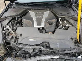 2017 Infiniti Q60 Premium z VIN JN1EV7EL7HM553190, wystawiony jako Copart lot #45915135 z przebiegiem 129 584 mil mil oraz Szkoda całkowita • Salvage title. Historia ofert i sprzedaży dostępna na DreamBid. Obrazek 11.