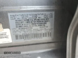 2022 Nissan Sentra S with VIN 3N1AB8BV4NY227830, listed as a Copart auction lot 47628615 with 42,299 mi miles and Salvage Title. Bid and sale history available at carsss.com. Image 12.