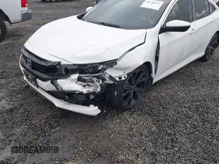 2020 Honda Civic Sedan Sport with VIN 19XFC2F87LE216756, listed as a IAAI auction lot 41640875 with 45,666 mi miles. Bid and sale history available at carsss.com. Image 6.