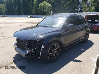 2021 Audi SQ5 Premium Plus with VIN WA1B4AFY7M2032061, listed as a Copart auction lot 59456094 with 15,309 mi miles and Salvage Title. Bid and sale history available at DreamBid. Image 1.