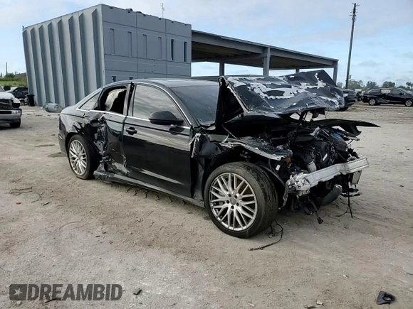 2016 Audi A6 2.0T Premium with VIN WAUFFAFC1GN017156, listed as a Copart auction lot 85961144 with 0 mi miles and Salvage Title. Bid and sale history available at carsss.com. Image 10.