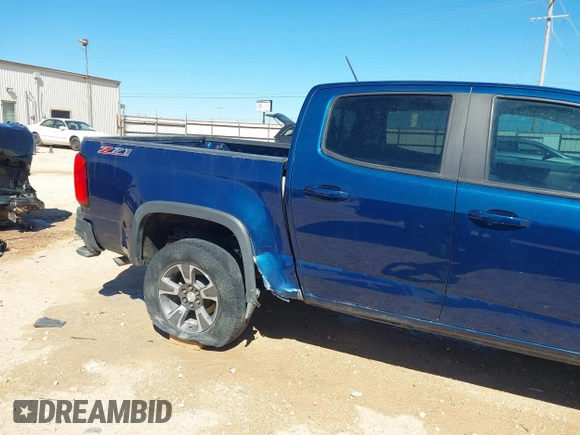 2019 Chevrolet Colorado 2WD Z71 with VIN 1GCGSDEN8K1359579, listed as a IAAI auction lot 41709264 with 88,923 mi miles. Bid and sale history available at carsss.com. Image 19.