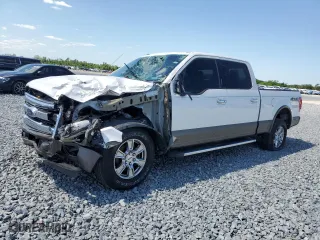 2015 Ford F-150 XLT w/HD Payload Pkg with VIN 1FTFW1EFXFFA96804, listed as a Copart auction lot 52321785 with 76,325 mi miles and Salvage Title. Bid and sale history available at carsss.com. Image 1.