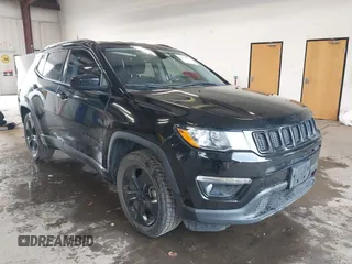 2018 Jeep Compass Latitude with VIN 3C4NJCBB7JT327485, listed as a IAAI auction lot 41808768 with 75,383 mi miles and . Bid and sale history available at DreamBid. Image 1.