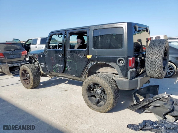 2017 Jeep Wrangler Unlimited Sport with VIN 1C4BJWDG3HL503600, listed as a Copart auction lot 52888245 with 100,515 mi miles and Salvage Title. Bid and sale history available at carsss.com. Image 2.