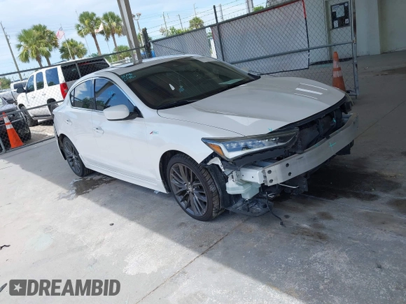 2019 Acura ILX Premium with VIN 19UDE2F86KA005696, listed as a IAAI auction lot 42490959 with 75,668 mi miles and . Bid and sale history available at DreamBid. Image 1.