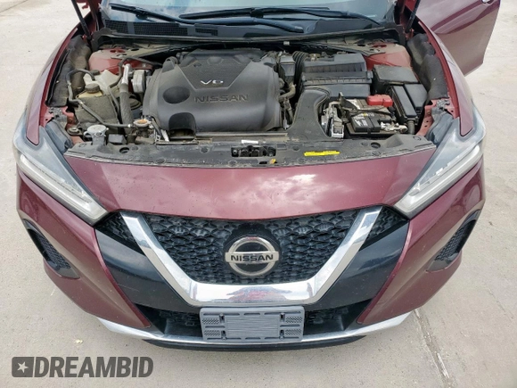 2020 Nissan Maxima SV with VIN 1N4AA6CV7LC376697, listed as a Copart auction lot 59306825 with 105,745 mi miles and Salvage title. Bid and sale history available at DreamBid. Image 11.