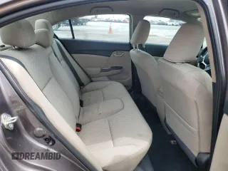 2015 Honda Civic LX with VIN 19XFB2F58FE034450, listed as a Copart auction lot 54475435 with 162,242 mi miles and Salvage Title. Bid and sale history available at carsss.com. Image 10.