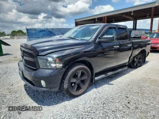 2017 Ram 1500 Express with VIN 1C6RR6FG7HS860456, listed as a Copart auction lot 63150425 with 113,412 mi miles and Salvage title. Bid and sale history available at DreamBid. Image 1.