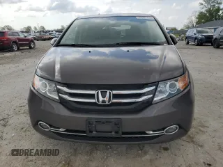 2016 Honda Odyssey Touring Elite с VIN 5FNRL5H99GB090100, выставлен на аукционе Copart как лот 52367795 с пробегом 60 615 миль миль и Списание • Salvage title. История ставок и продаж доступна на DreamBid. Изображение 5.
