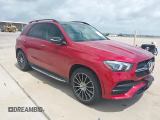2021 Mercedes-Benz GLE 350 with VIN 4JGFB4JB6MA436780, listed as a IAAI auction lot 42417248 with 11,256 mi miles and . Bid and sale history available at DreamBid. Image 1.