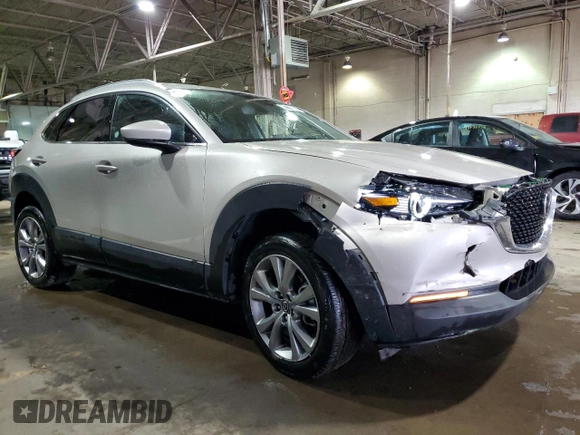 2024 Mazda CX-30 S Premium with VIN 3MVDMBDM6RM651401, listed as a Copart auction lot 42778985 with 14,908 mi miles and Non Repairable. Bid and sale history available at DreamBid. Image 4.