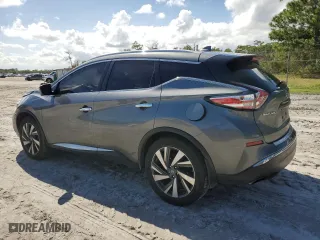 2018 Nissan Murano Platinum with VIN 5N1AZ2MH4JN169282, listed as a Copart auction lot 77607014 with 225,818 mi miles and Non Repairable. Bid and sale history available at carsss.com. Image 2.