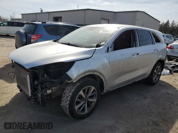 2020 Kia Sorento LX with VIN 5XYPGDA56LG683686, listed as a Copart auction lot 48785585 with 59,735 mi miles and Salvage Title. Bid and sale history available at carsss.com. Image 1.
