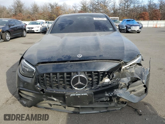 2023 Mercedes-Benz E 53 AMG with VIN W1KZF6BB7PB100429, listed as a Copart auction lot 76947544 with 12,087 mi miles and Salvage Title. Bid and sale history available at DreamBid. Image 5.